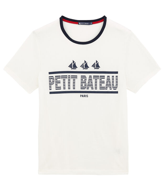 Unisex short sleeve tee-shirt white