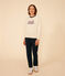 Women's Fleece Sweatshirt AVALANCHE Ecru