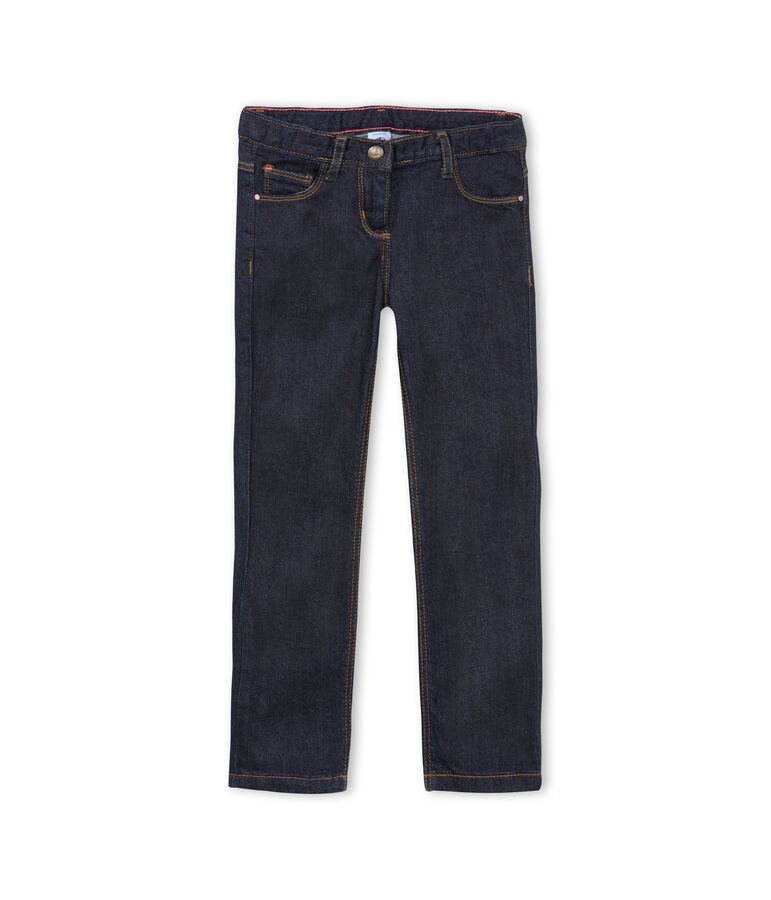 Girls' Denim Trousers Jean blue