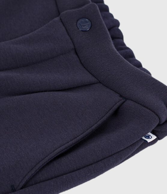 Children's fleece trousers SMOKING blue