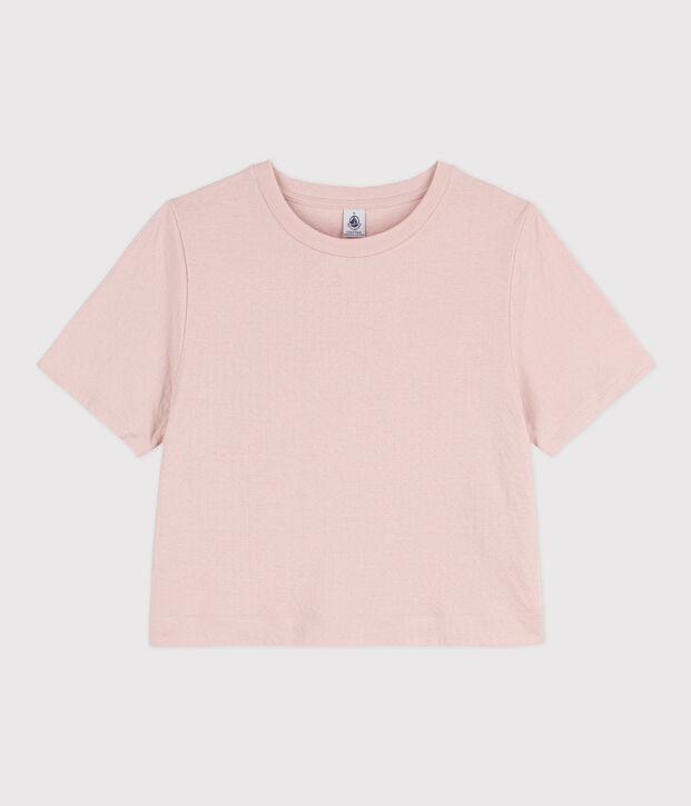 Women's Boxy Cotton T-Shirt pink