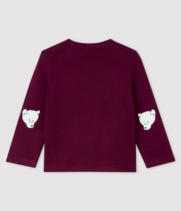 Baby boy's t-shirt purple