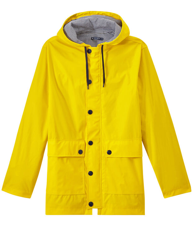 Unisex Iconic Waxed Coat yellow