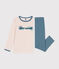 Girls' long-sleeved cotton pyjamas PANACOTTA /ROVER