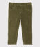 Babies' Velour Trousers MILITARY green