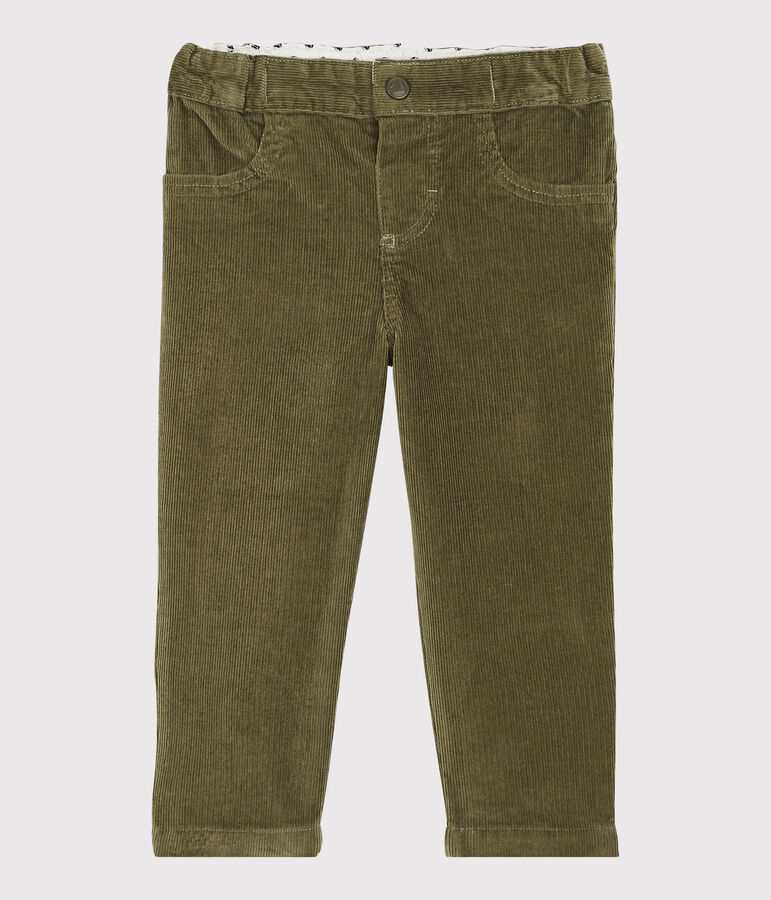 Babies' Velour Trousers green
