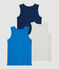 Boys' Paris-Themed Cotton Vests - 3-Pack variante 1