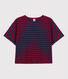 Women's Short-Sleeved Cotton Breton Top