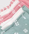 Pairs of baby girls' flower-patterned cotton socks - 5-Pack variante 1