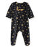 Baby Girls' Velour Sleepsuit CAPECOD grey/OR yellow