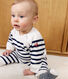 Babies' 2-piece stripy knit Breton top outfit