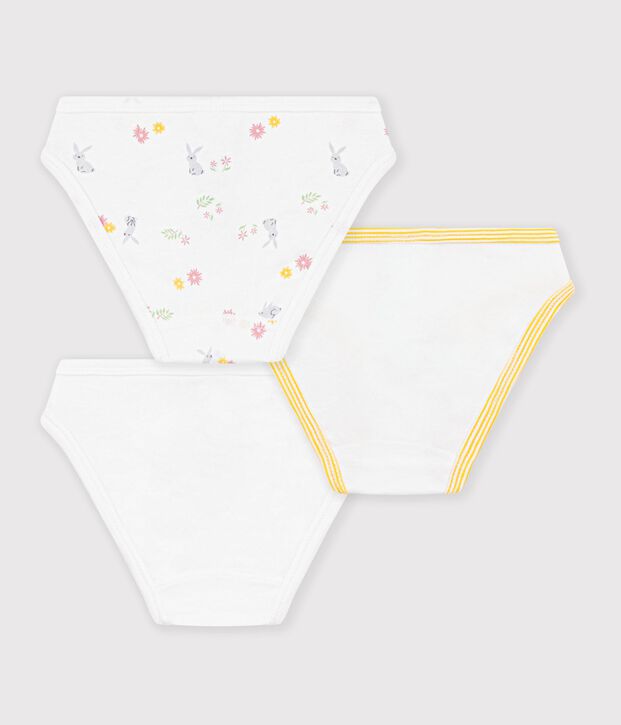 Lot de 3 culottes en coton multicolor
