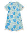 Baby boy's print romper BELUGA grey/MULTICO white
