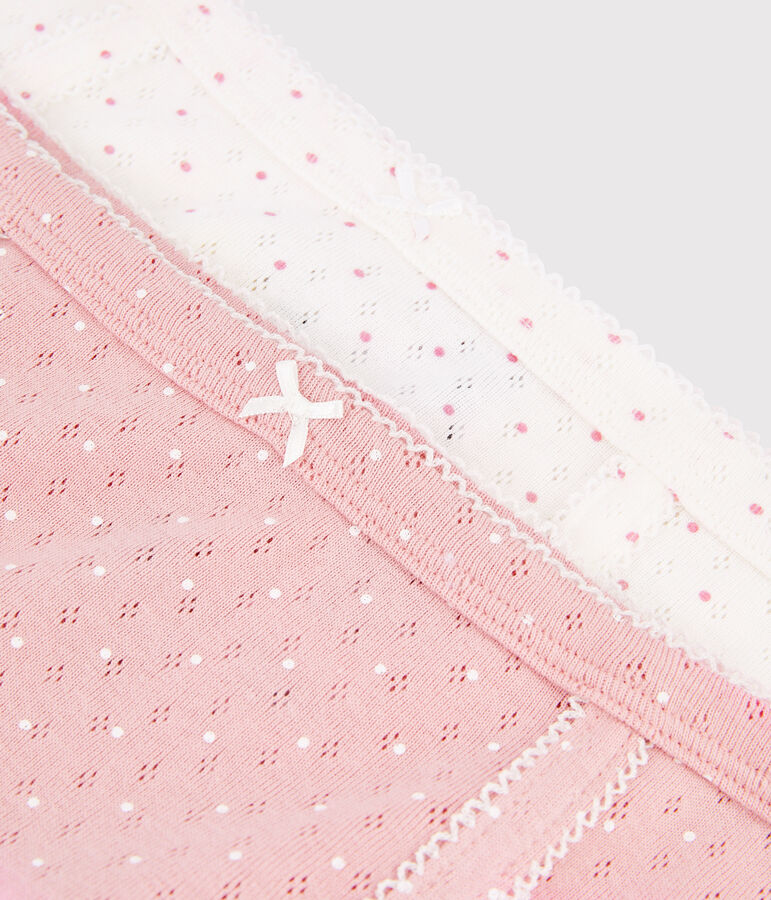 Women's high-waist briefs - Set of 2 multicolor