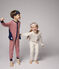 Boys' Superhero Fancy Dress Cotton Jumpsuit TERKUIT red/MARSHMALLOW white