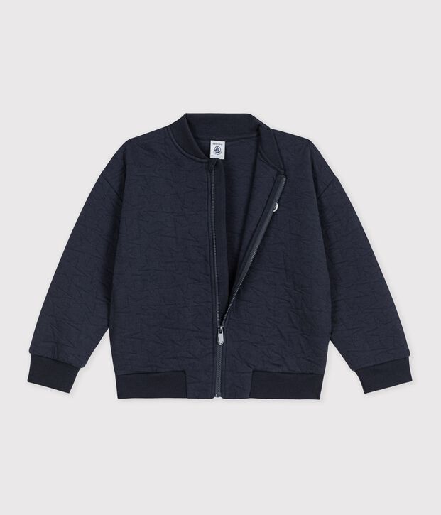 Children's plain cotton cardigan SMOKING