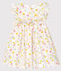 Baby Girls' Printed Short-Sleeved Dress