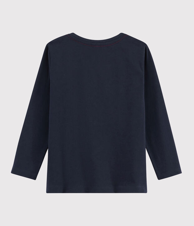 Boys Silkscreen Print T-shirt SMOKING