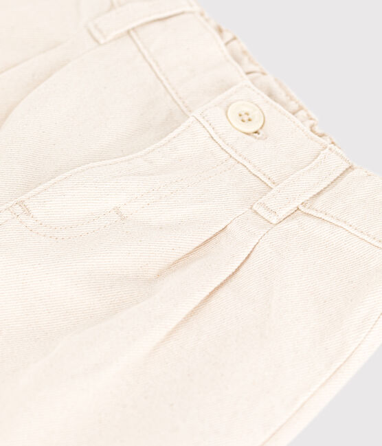 Babies' Denim Trousers ECRU grey
