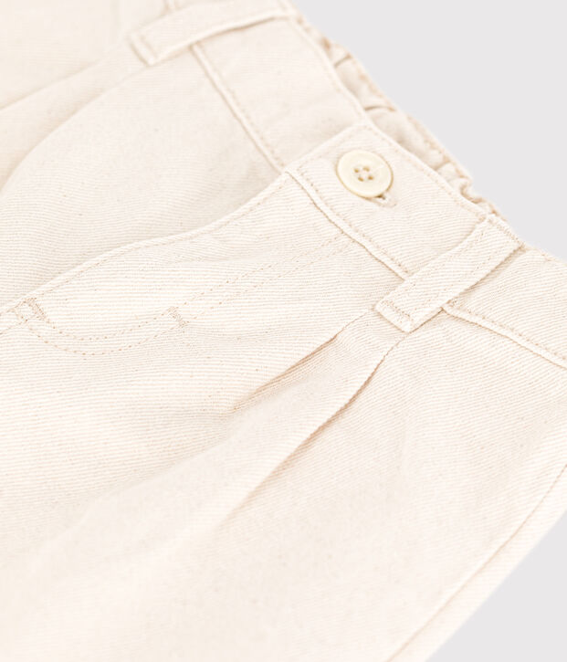 Babies' Denim Trousers beige