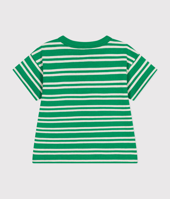 Babies' Short-Sleeved Jersey T-Shirt PRADO /AVALANCHE