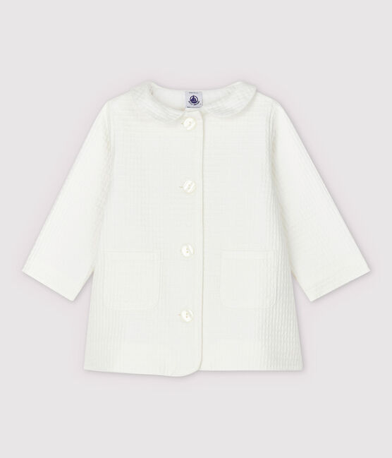 Baby Girls' Woven Formal Dress MARSHMALLOW white