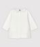 Baby Girls' Woven Formal Dress MARSHMALLOW white