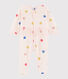 Baby Girls' Starry Velour Sleepsuit
