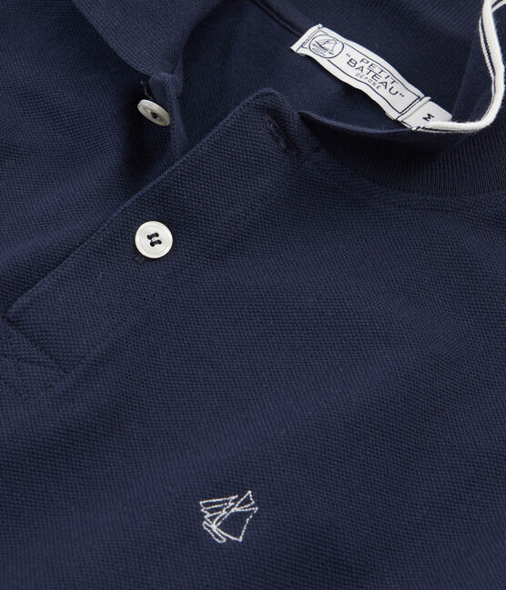 Men's Polo Shirt SMOKING blue