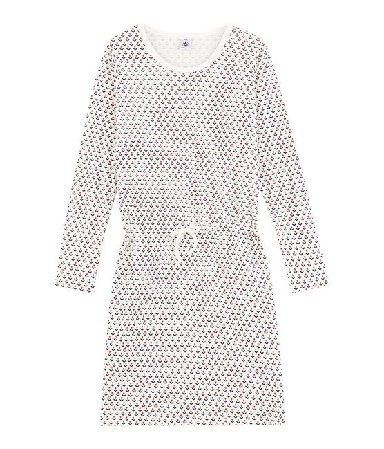 Girl nightgown MARSHMALLOW white/MULTICO white