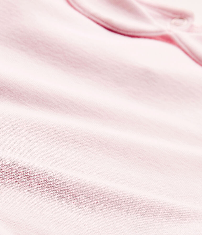 Baby girls' bodysuit with collar Vienne pink