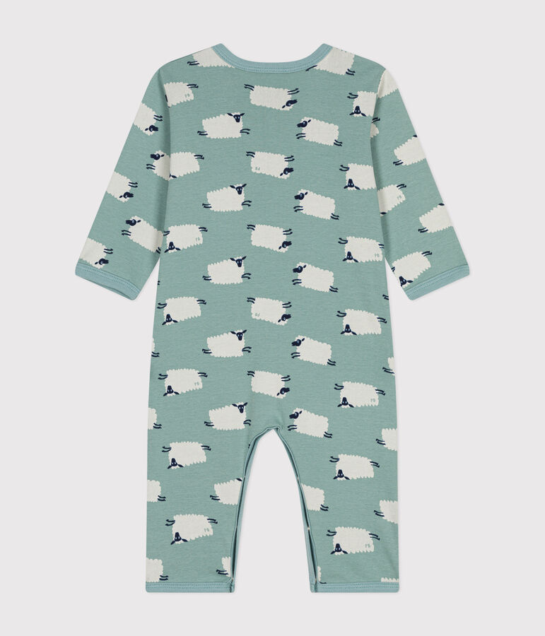 Babies' printed cotton footless pyjama suit PAUL /MULTICO