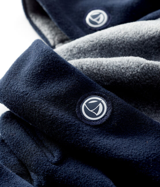 Unisex Children's Fleece Set SUBWAY grey/SMOKING blue
