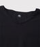 Men's short-sleeved V-neck T-shirt NOIR black