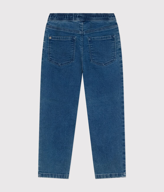Boys' Regular Denim Trousers BLEU DELAVE blue