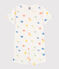 Children's printed cotton pyjamas MARSHMALLOW white/MULTICO white