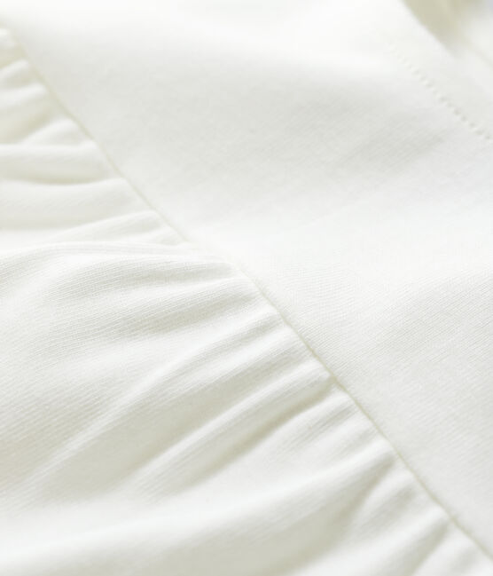 Babies' Cotton Blouse MARSHMALLOW white