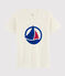 Women's/Men's Made in France T-shirt MARSHMALLOW white