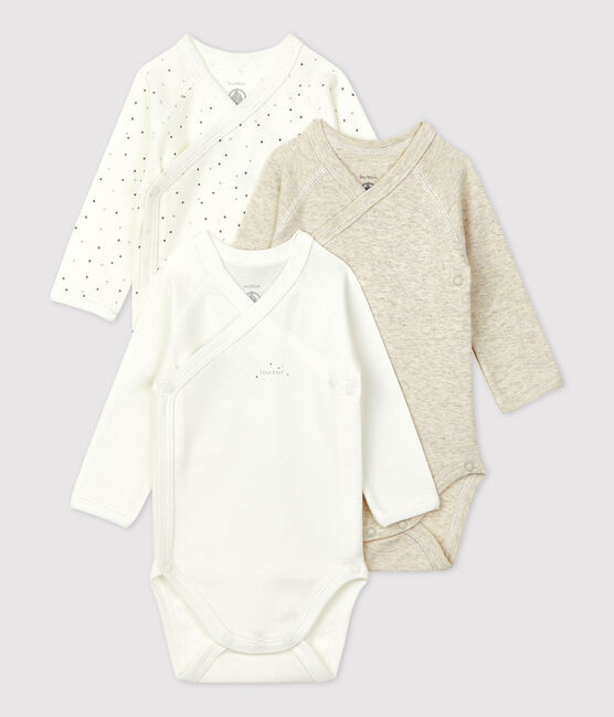 Babies' Organic Cotton Bodysuits - 3-Pack variante 1