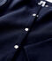 Girls' Cotton Cardigan SMOKING blue