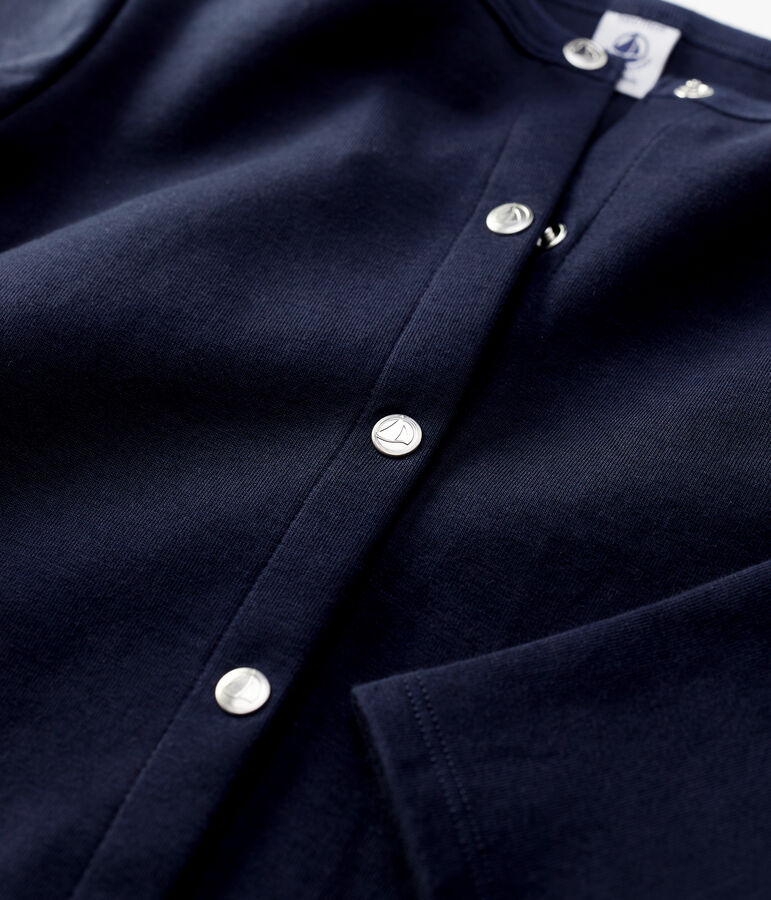 Girls' Cotton Cardigan blue