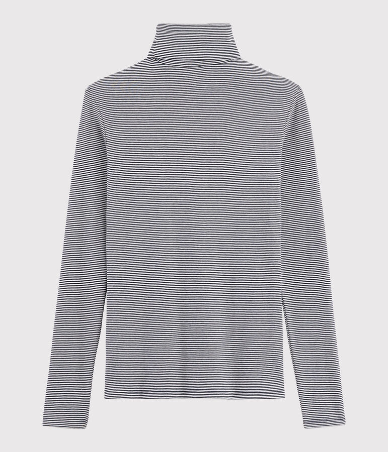 Women's iconic undershirt SMOKING blue/MARSHMALLOW white