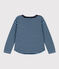 Boys' long-sleeved tube knit T-shirt SMOKING /AZUL