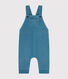 Babies' Velour Dungarees