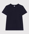 Women's The Straight cotton T-Shirt SMOKING blue