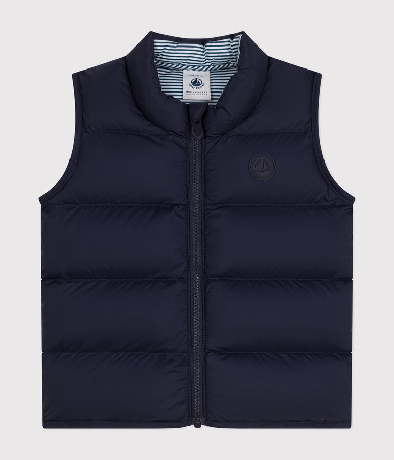 Babies' Quilted Padded Jacket blue