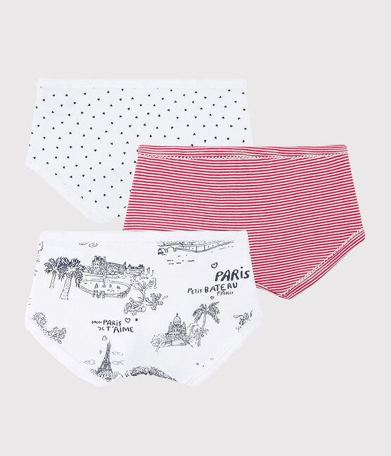 Girls' Toile de Jouy Paris Knickers - 3-Pack variante 1