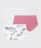 Girls' Toile de Jouy Paris Knickers - 3-Pack variante 1