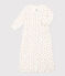 Cotton Jumpsuit/Sleeping Bag MARSHMALLOW white/MULTICO white