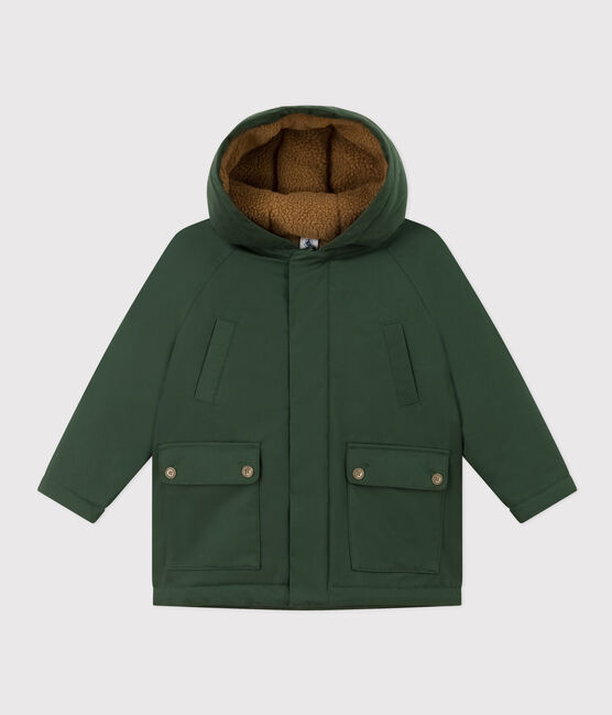 Children's unisex parka AVORIAZ green